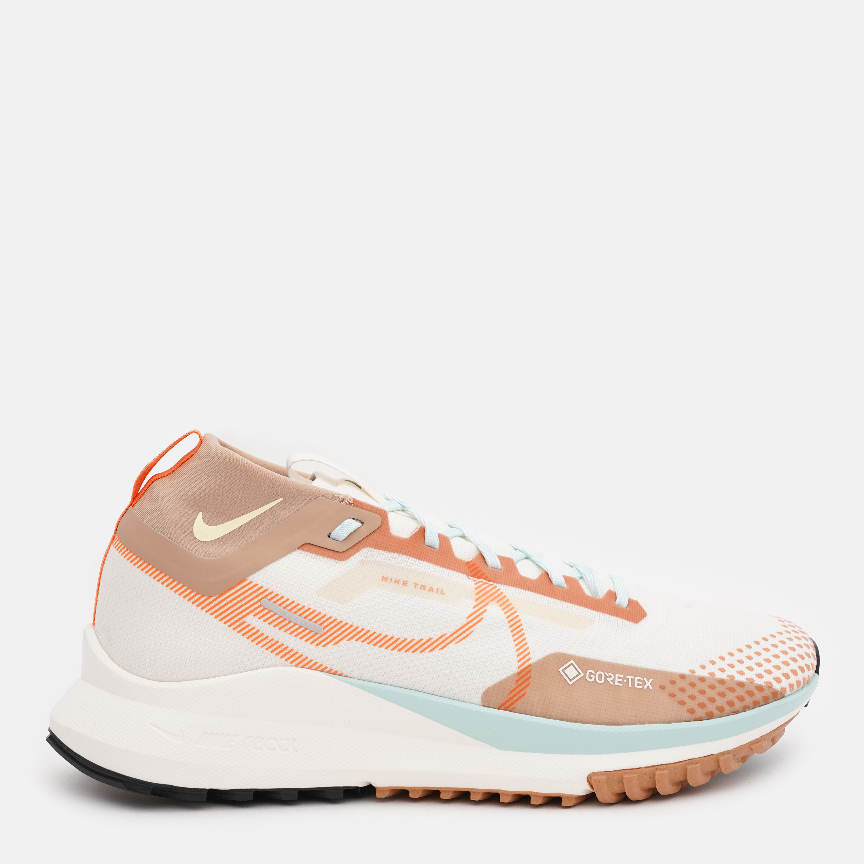 Акція на Чоловічі кросівки для бігу Nike React Pegasus Trail 4 Gtx FN8886-181 45 (11US) 29 см Бежеві від Rozetka