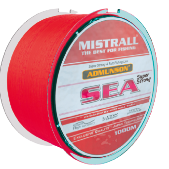 

Волосінь MISTRALL Admunson Sea Red 1000m 0.40mm