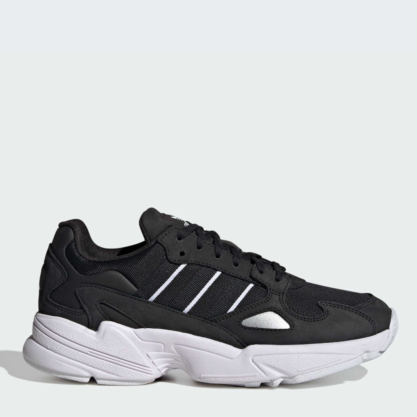 Акція на Жіночі кросівки Adidas Falcon W IG8301 36 (3.5UK) 22.2 см Cblack/Cblack/Ftwwht від Rozetka