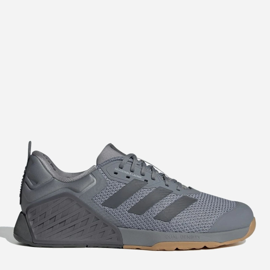 Акція на Чоловічі кросівки для залу Adidas Dropset 3 Trainer ID8627 40 (6.5UK) 25 см Grey/Grefiv/Cblack від Rozetka