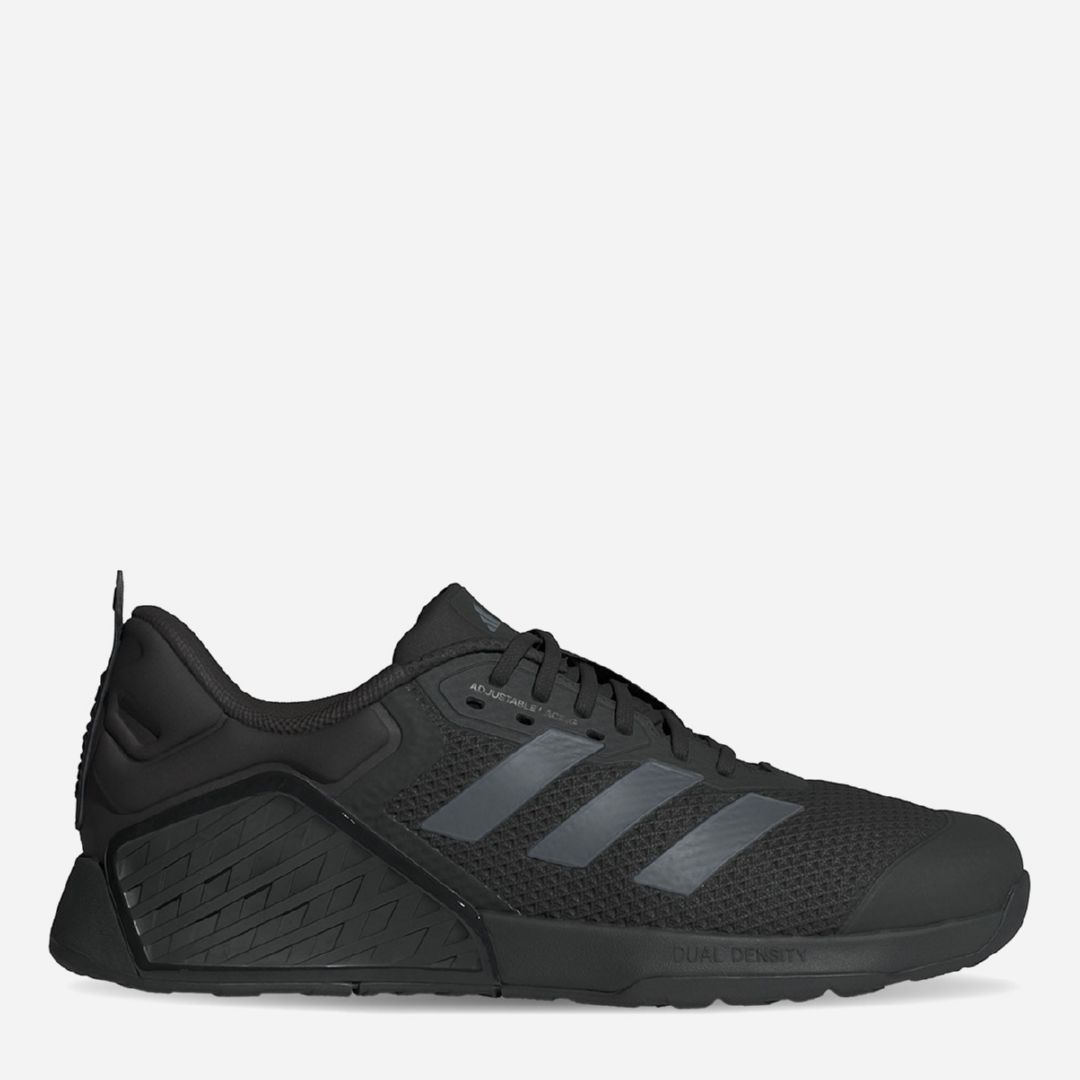 Акція на Чоловічі кросівки для залу Adidas Dropset 3 Trainer IG3861 40.5 (7UK) 25.5 см Cblack/Grefou/Grefou від Rozetka