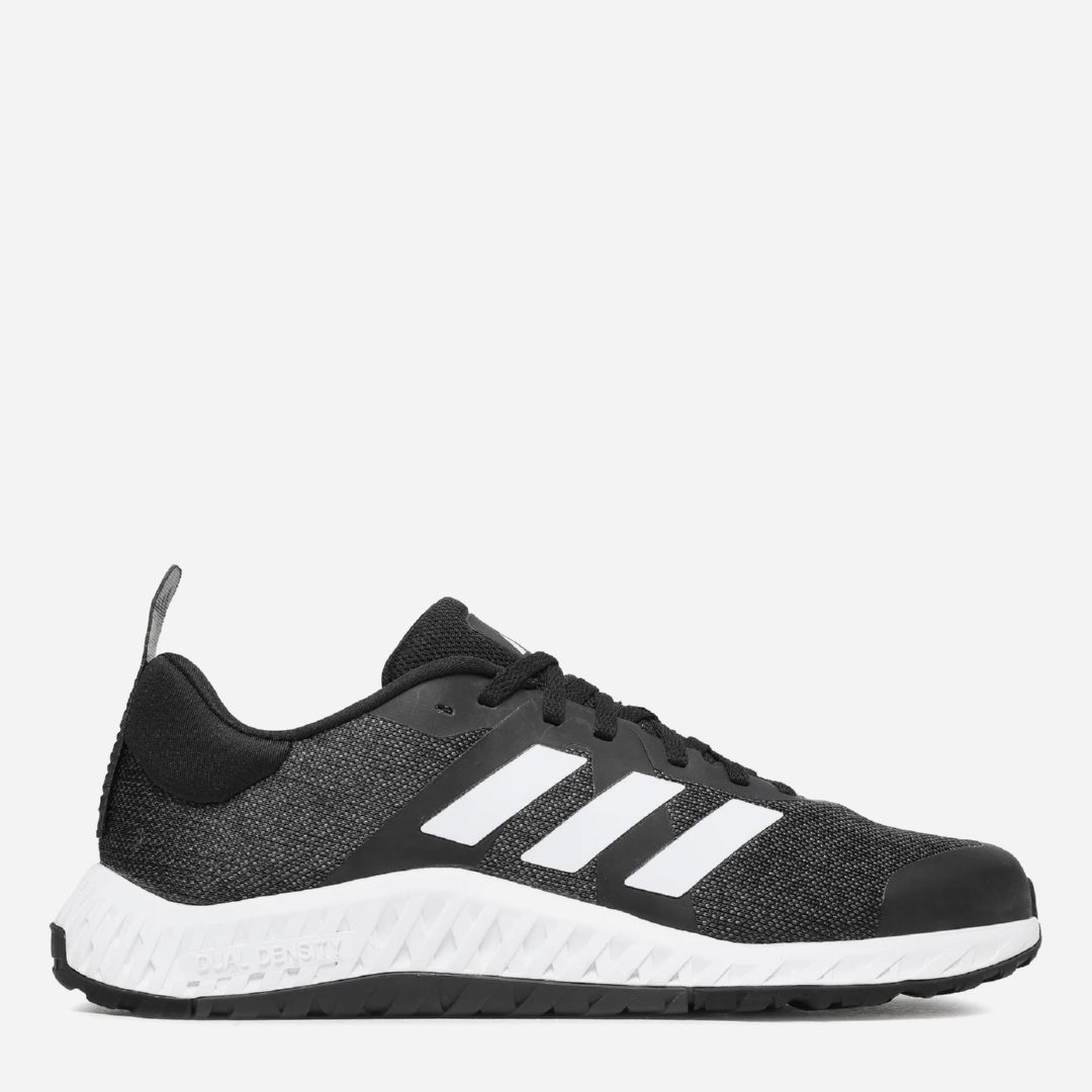 Акція на Чоловічі кросівки для залу Adidas Everyset Trainer ID4989 43.5 (9UK) 27.5 см Cblack/Ftwwht/Ftwwht від Rozetka