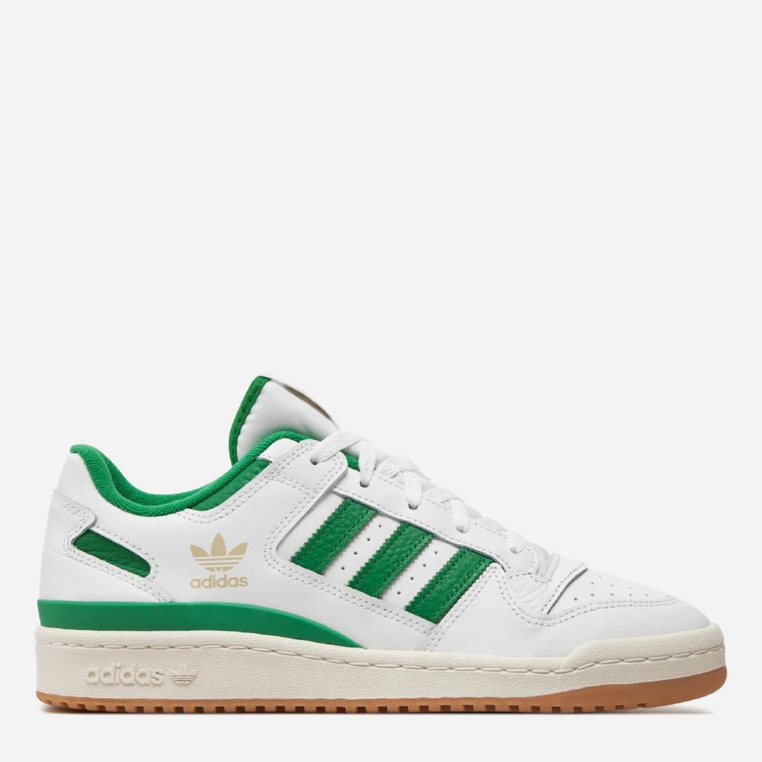 Акція на Чоловічі кеди низькі Adidas Forum Low Cl IH7820 44 (9.5UK) 28 см Ftwwht/Green/Clowhi від Rozetka