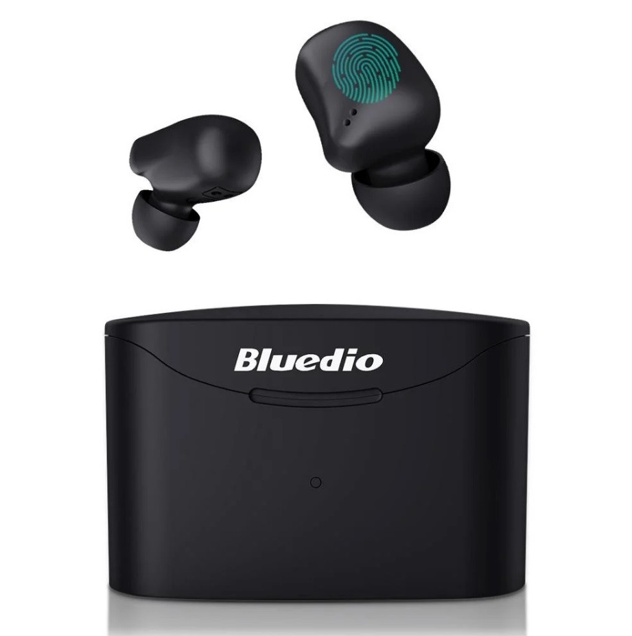 

Беспроводные Bluetooth наушники Bluedio T ELF 2 TWS с зарядным боксом (1319021468)