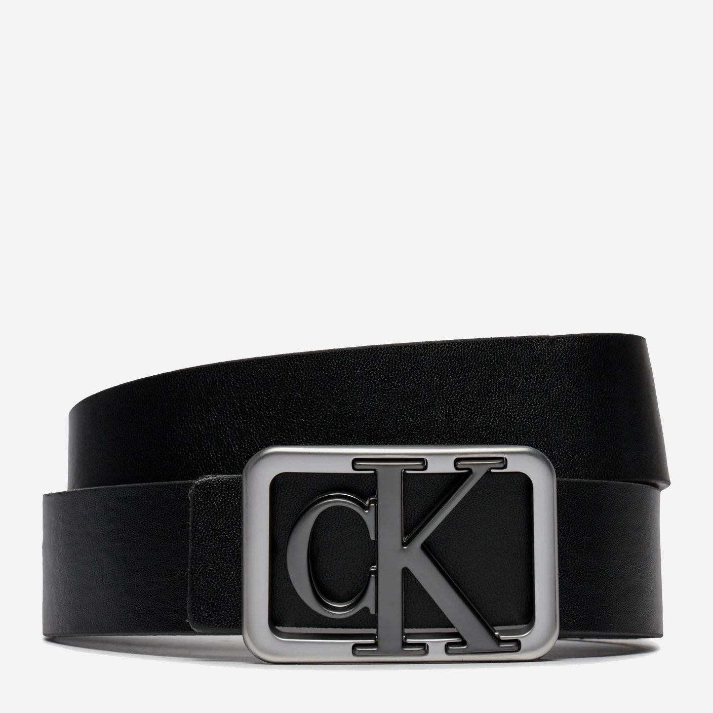 Акція на Ремінь чоловічий з натуральної шкіри Calvin Klein K50K511519-0GS 115 см Чорний від Rozetka