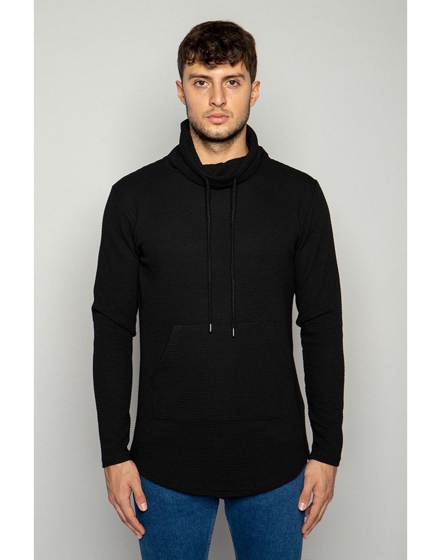 

Худи Machinist с длинными рукавами и карманом-"кенгуру" L черный (M2140 black)