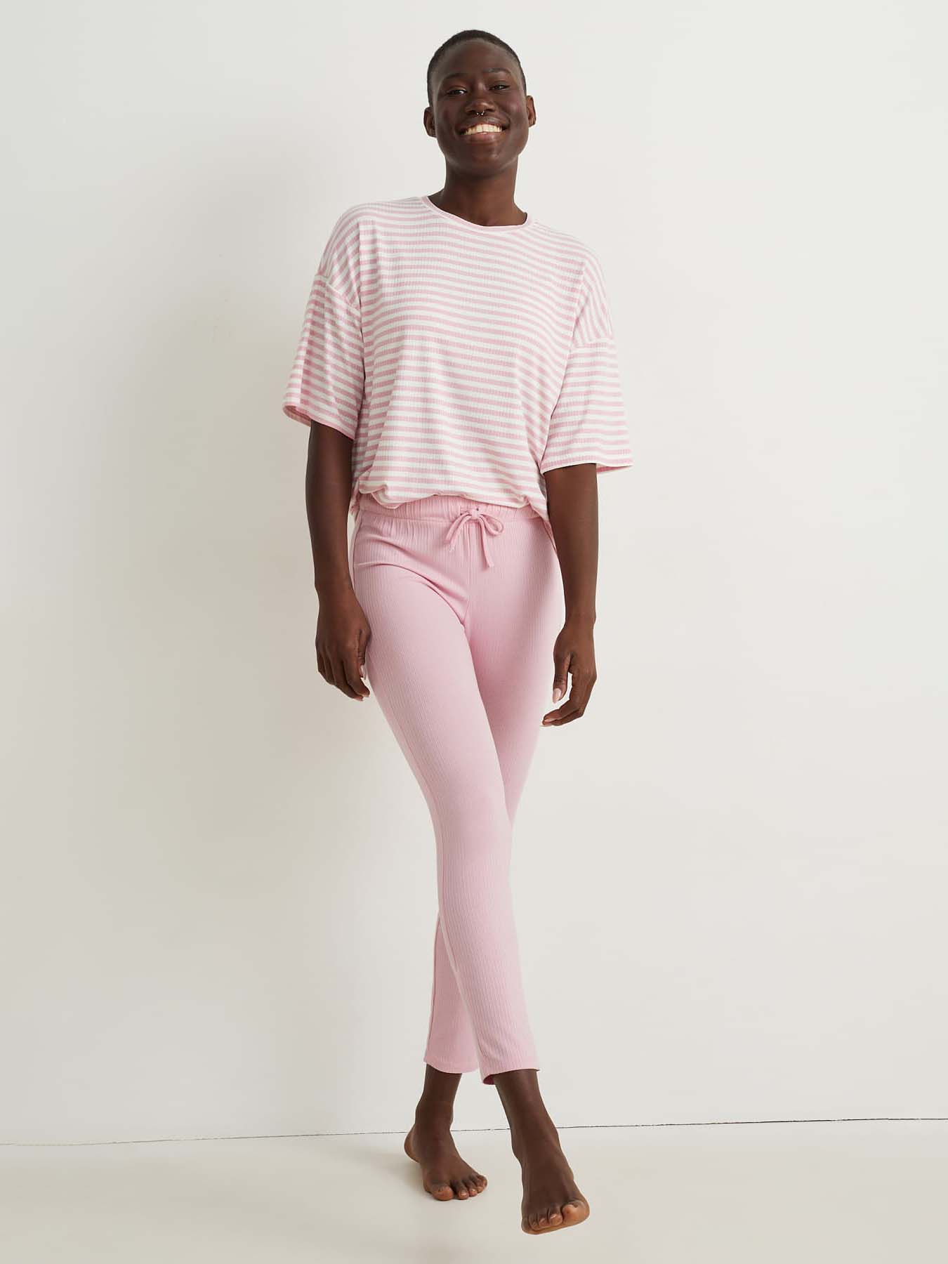 Акція на Піжамні штани жіночі з віскози C&A GD-00074900 S Рожеві від Rozetka