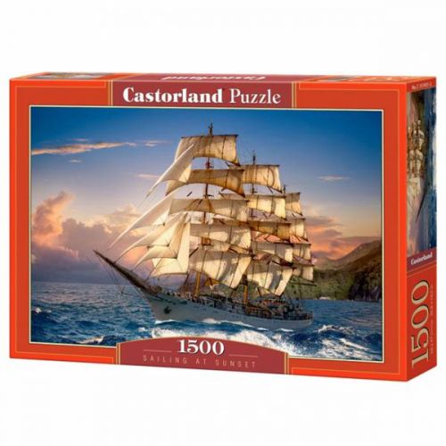 

Пазлы Castorland Корабль на закате солнца, 1500 элементов С-151431 20821