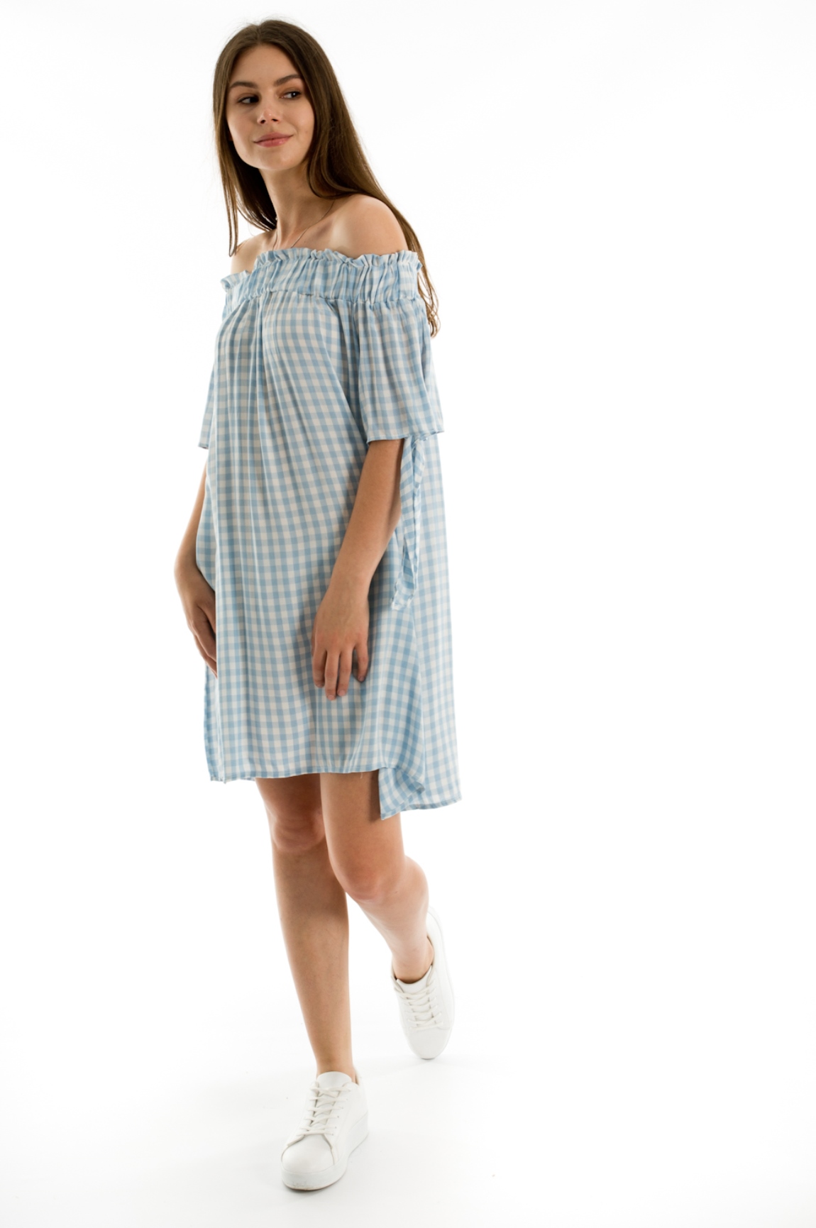 

Платье в клетку BEBE PLUS 21626  Клетка, Платье в клетку BEBE PLUS 21626 S Клетка