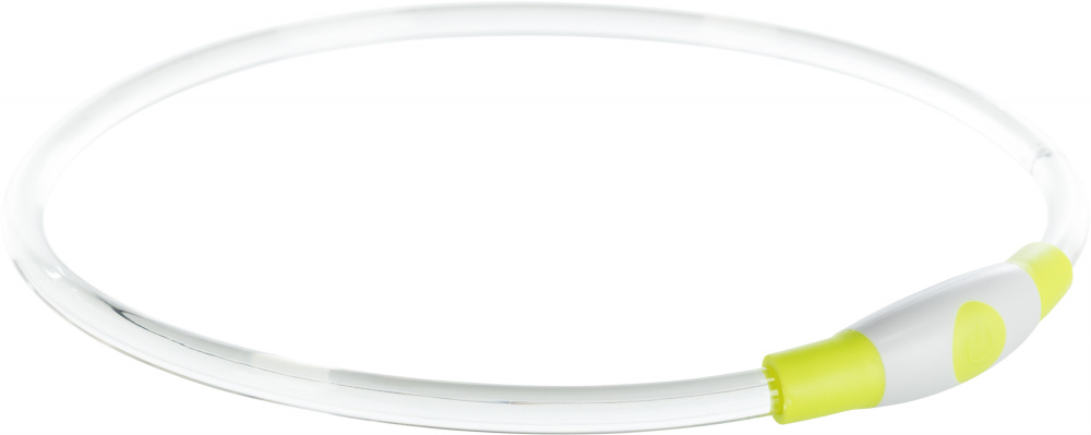 

Ошейник Trixie Flash Light Ring USB светящийся S-М 40 см 8 мм белый (TX-12660)
