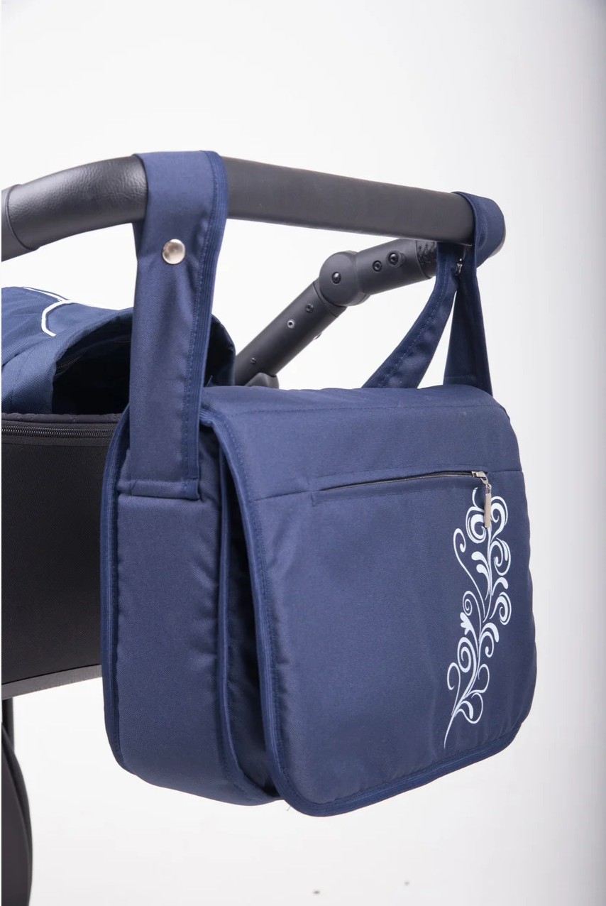 

Сумка для мамы на коляску "Ветка" ТМ Умка. Цвет темно синий.