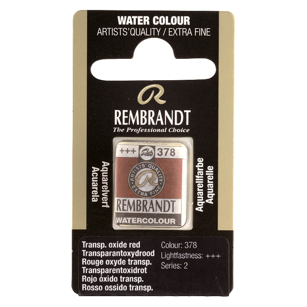 

Краска акварельная Rembrandt 1,8 мл кювета (378) Перм. красный оксид (05863781 )