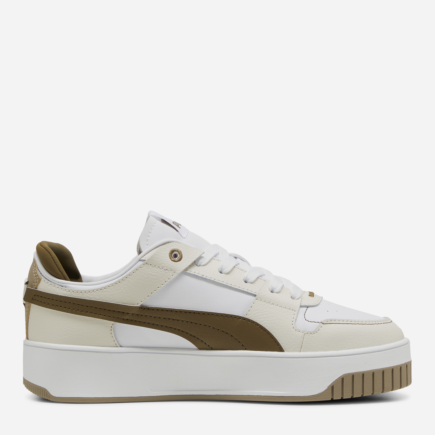 Акція на Жіночі кеди низькі Puma Carina Street VTG 39233810 38.5 (5.5UK) 24.5 см Puma White-Wild Willow від Rozetka