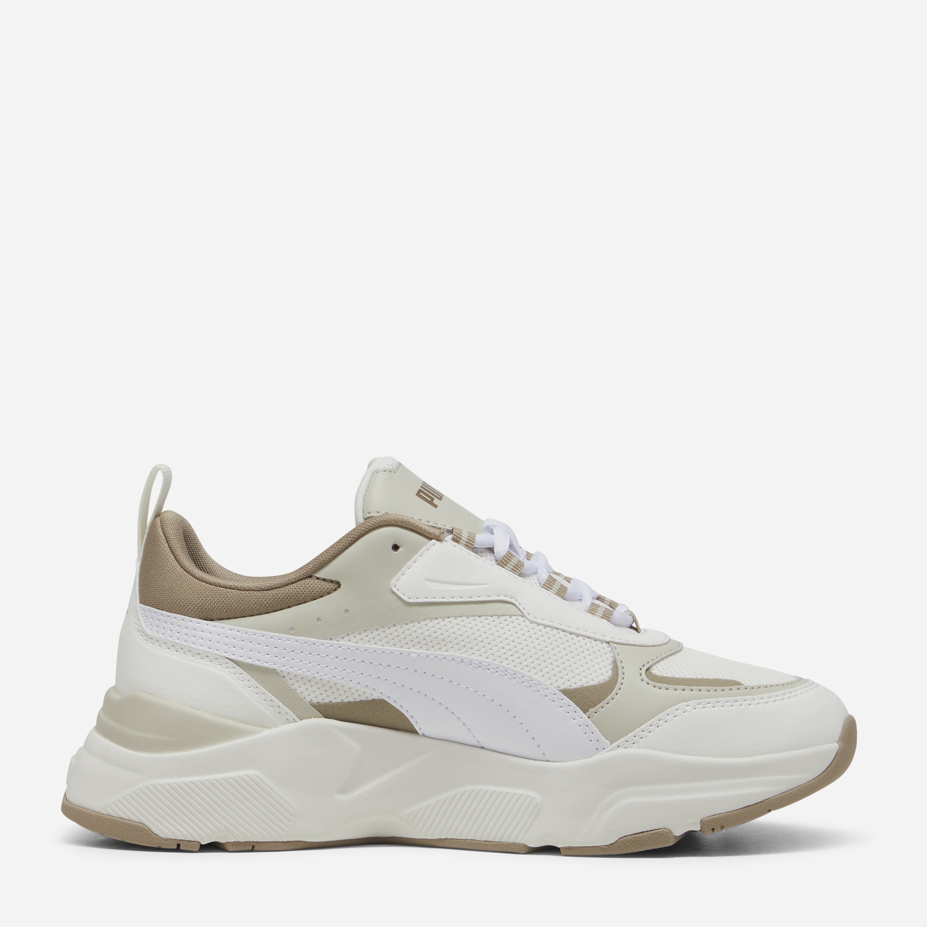 Акція на Жіночі кросівки Puma Cassia 38464722 37.5 (4.5UK) 23.5 см Warm White-Puma White-Desert Dust-Oak Branch-Puma Gold від Rozetka