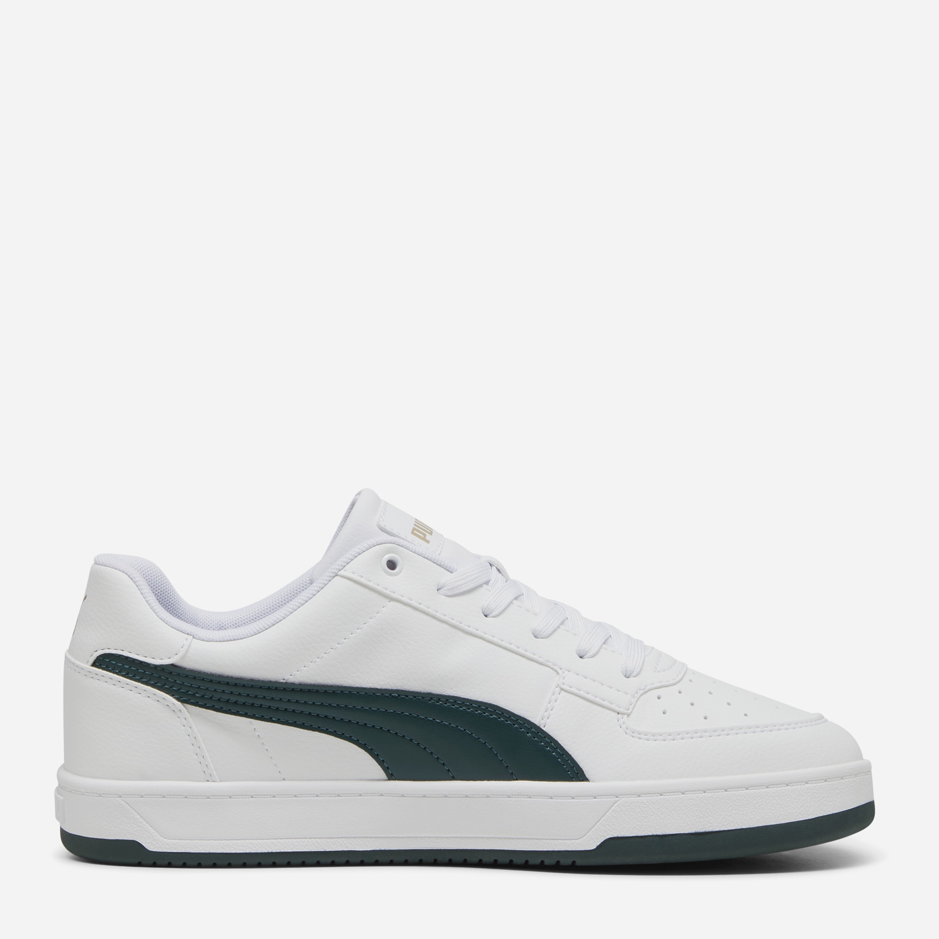 Акція на Чоловічі кеди низькі Puma Caven 2.0 39229035 42.5 (8.5UK) 27.5 см Puma White-Dark Myrtle-Puma Gold від Rozetka