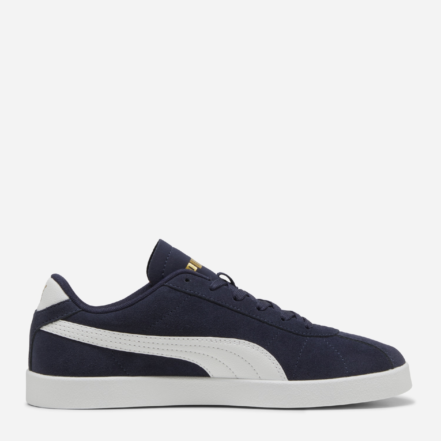 Акція на Жіночі кеди низькі Puma Club II 39744404 38.5 (5.5UK) 24.5 см Puma Navy-Puma White-Puma Gold від Rozetka