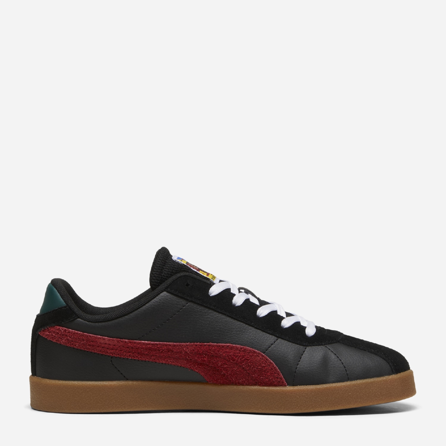 Акція на Чоловічі кеди низькі Puma Club II Year Of Sports 39744601 40 (6.5UK) 25.5 см Puma Black-Intense Red-Gum від Rozetka