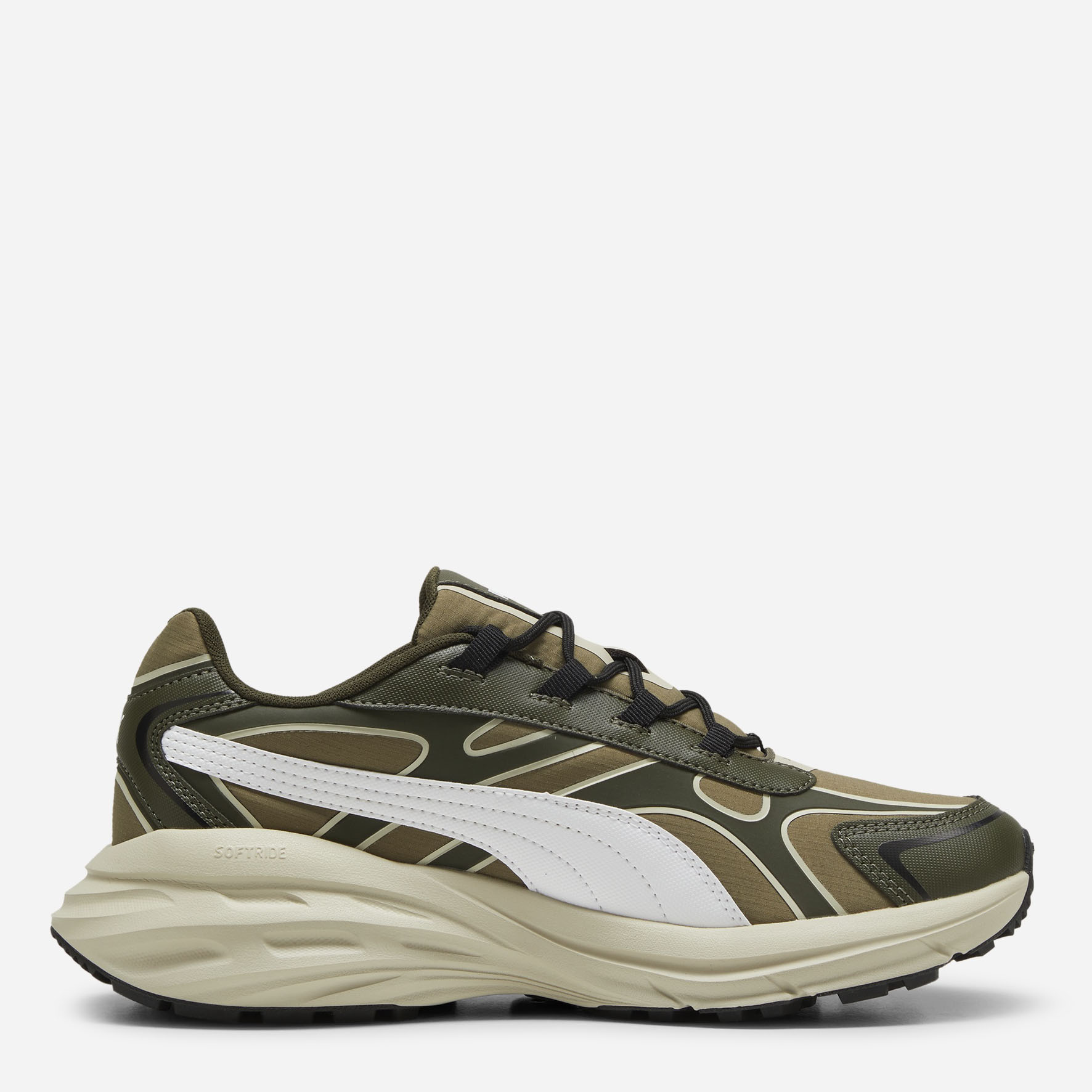 Акція на Чоловічі кросівки Puma Hypnotic LS Abrupt 39766802 40 (6.5UK) 25.5 см Puma Olive-Puma White-Dark Olive-Puma Black від Rozetka