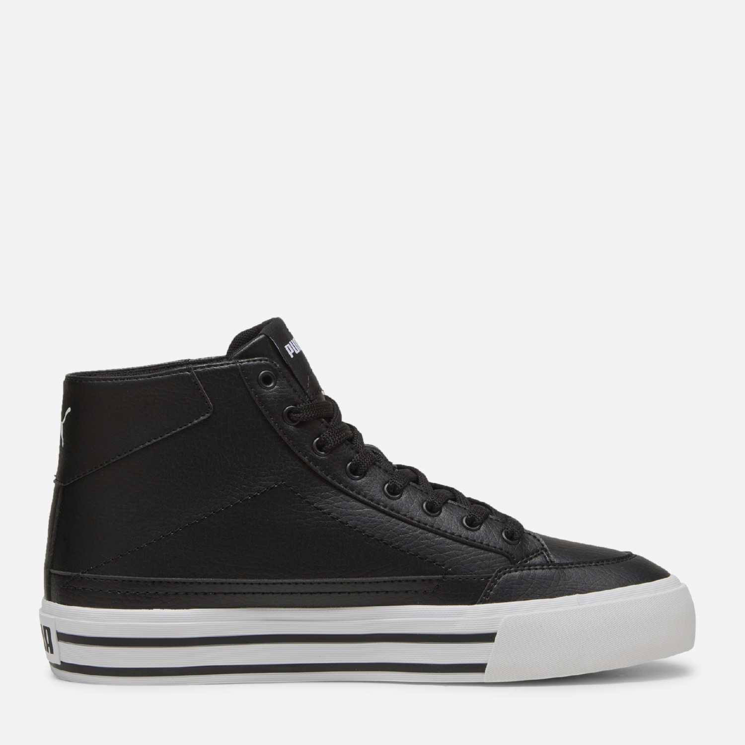 Акція на Чоловічі кеди високі Puma Court Classic Vulc Mid FS SL 39748201 40.5 (7UK) 26 см Puma Black-Puma White від Rozetka