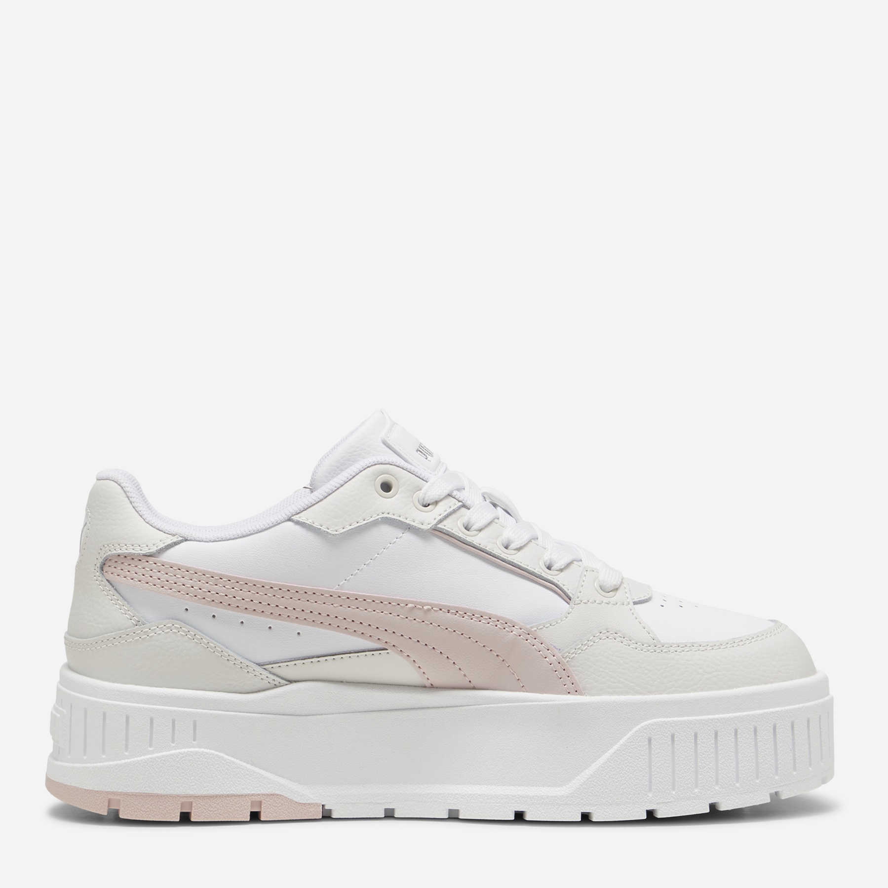 Акція на Жіночі кеди низькі Puma Karmen II Idol 39746104 38.5 (5.5UK) 24.5 см Puma White-Mauve Mist-Feather Gray від Rozetka