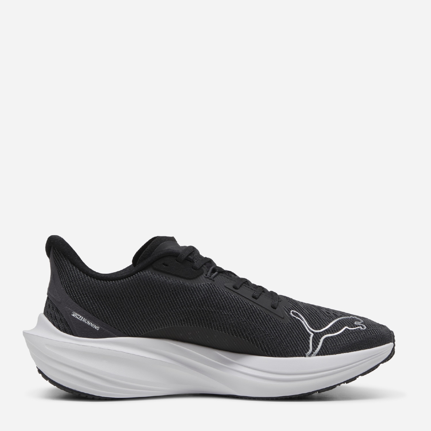 Акція на Чоловічі кросівки для бігу Puma Darter Pro 31015201 40.5 (7UK) 26 см Puma Black-Puma White від Rozetka