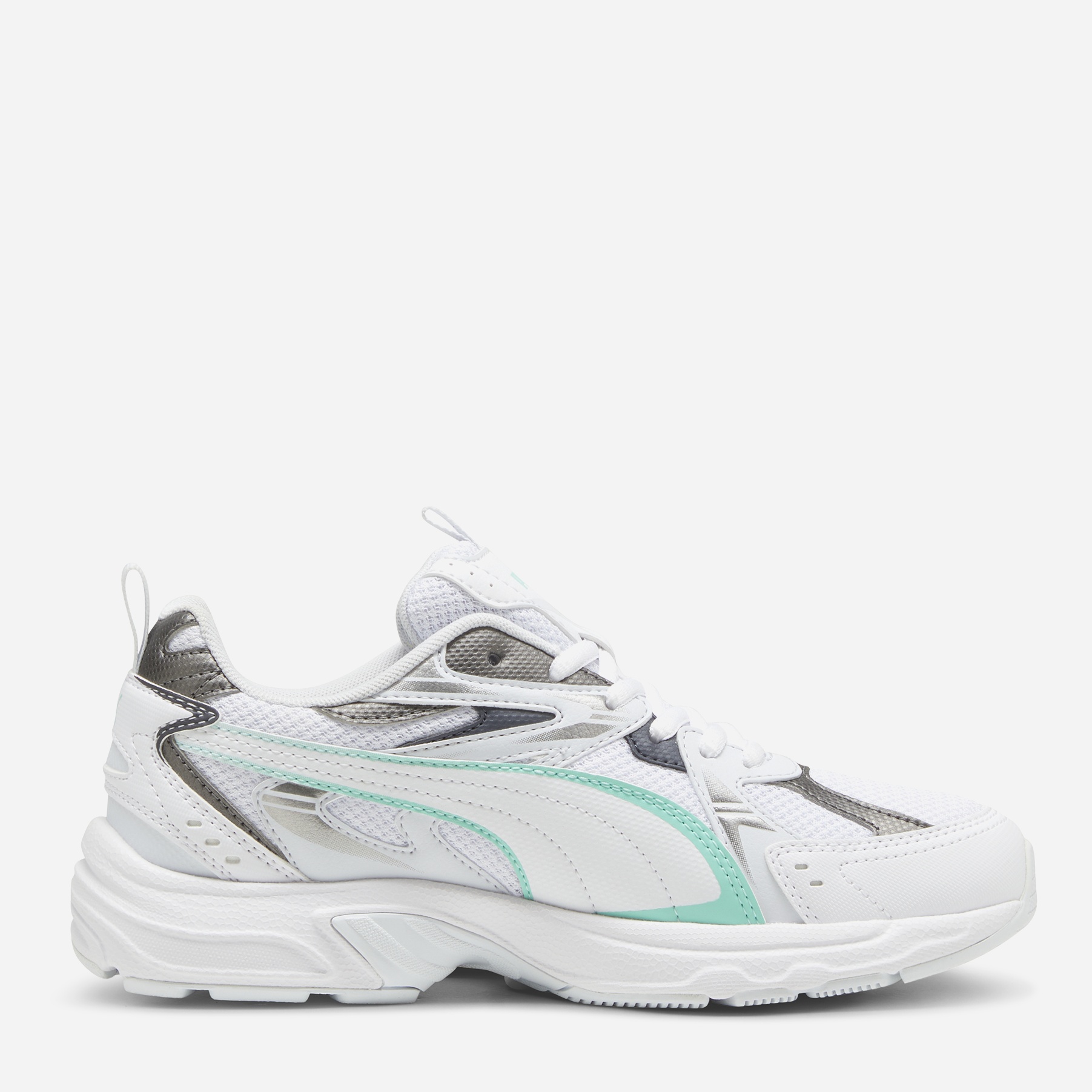 Акція на Жіночі кросівки Puma Milenio Tech 39232211 40.5 (7UK) 26 см Mint-Puma White-Silver Mist від Rozetka