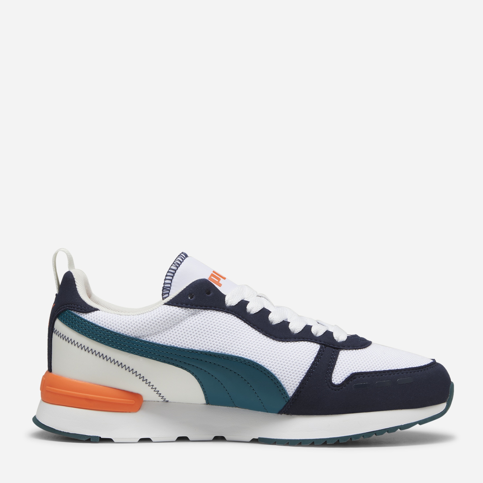 Акція на Чоловічі кросівки Puma R78 39391011 41 (7.5UK) 26.5 см New Navy-Cold Green-Puma White від Rozetka