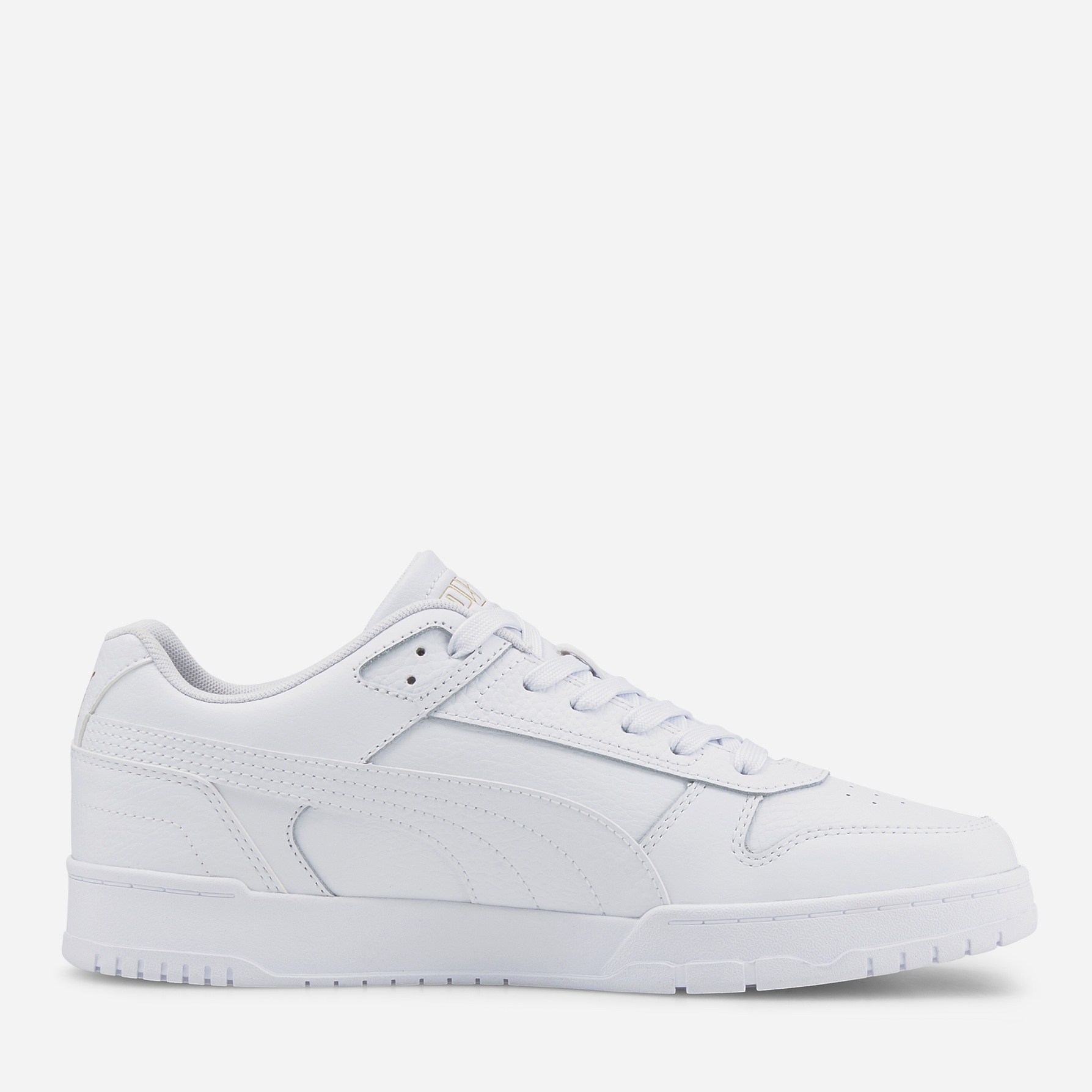 Акція на Чоловічі кеди низькі Puma RBD Game Low 38637302 46 (11UK) 30 см Puma White-Puma White-Puma Team Gold від Rozetka