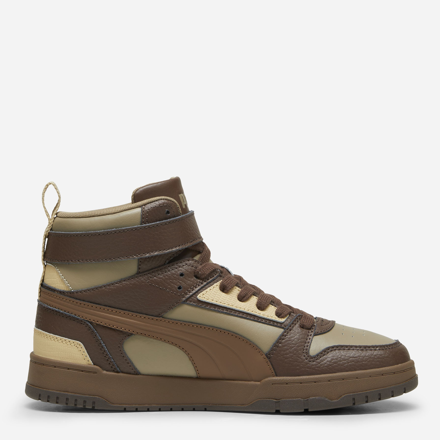 Акція на Чоловічі черевики Puma RBD Game Lthr 39747002 41 (7.5UK) 26.5 см Espresso Brown-Haute Coffee-Oak Branch від Rozetka