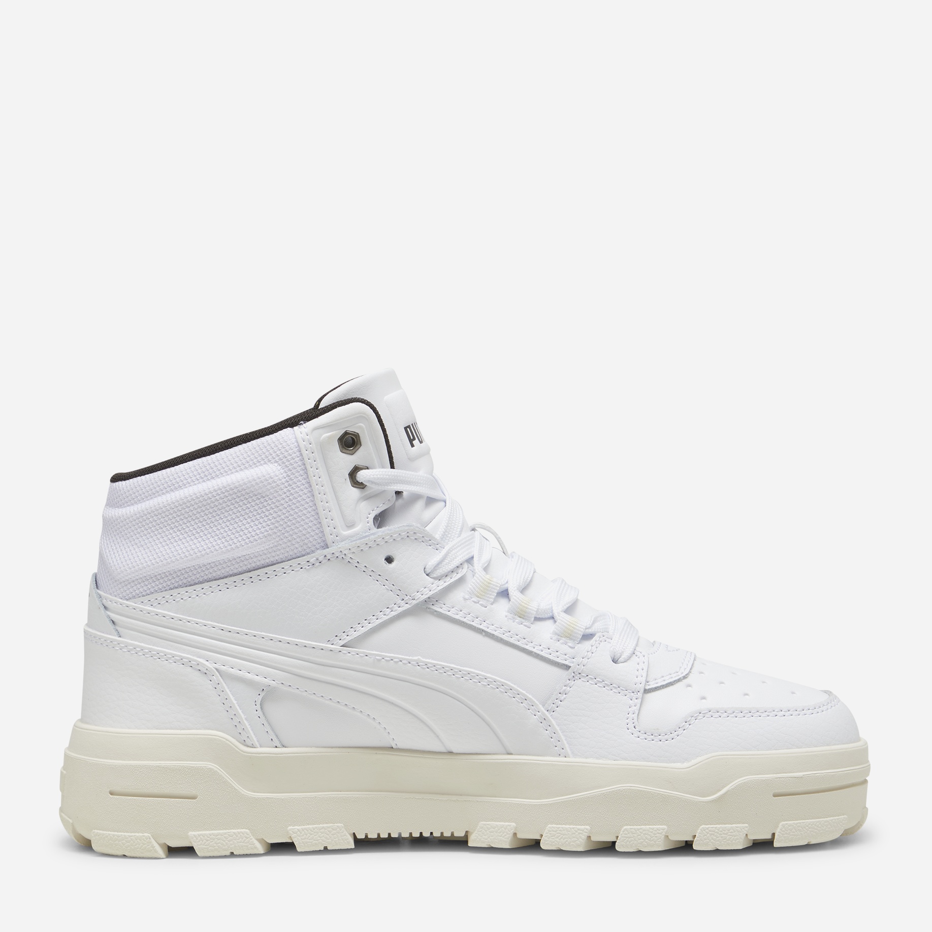 Акція на Жіночі черевики низькі Puma Rebound Abrupt 39746801 38.5 (5.5UK) 24.5 см Puma White-Alpine Snow-Flat Dark Gray від Rozetka