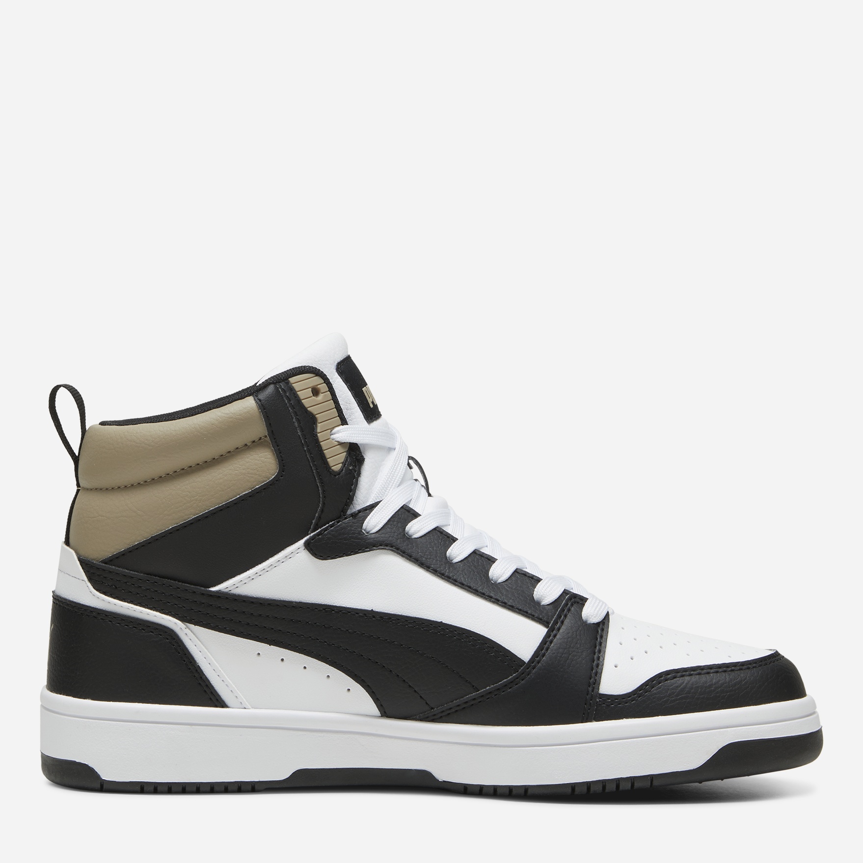 Акція на Чоловічі черевики Puma Rebound v6 39232622 40.5 (7UK) 26 см Puma White-Puma Black-Oak Branch від Rozetka