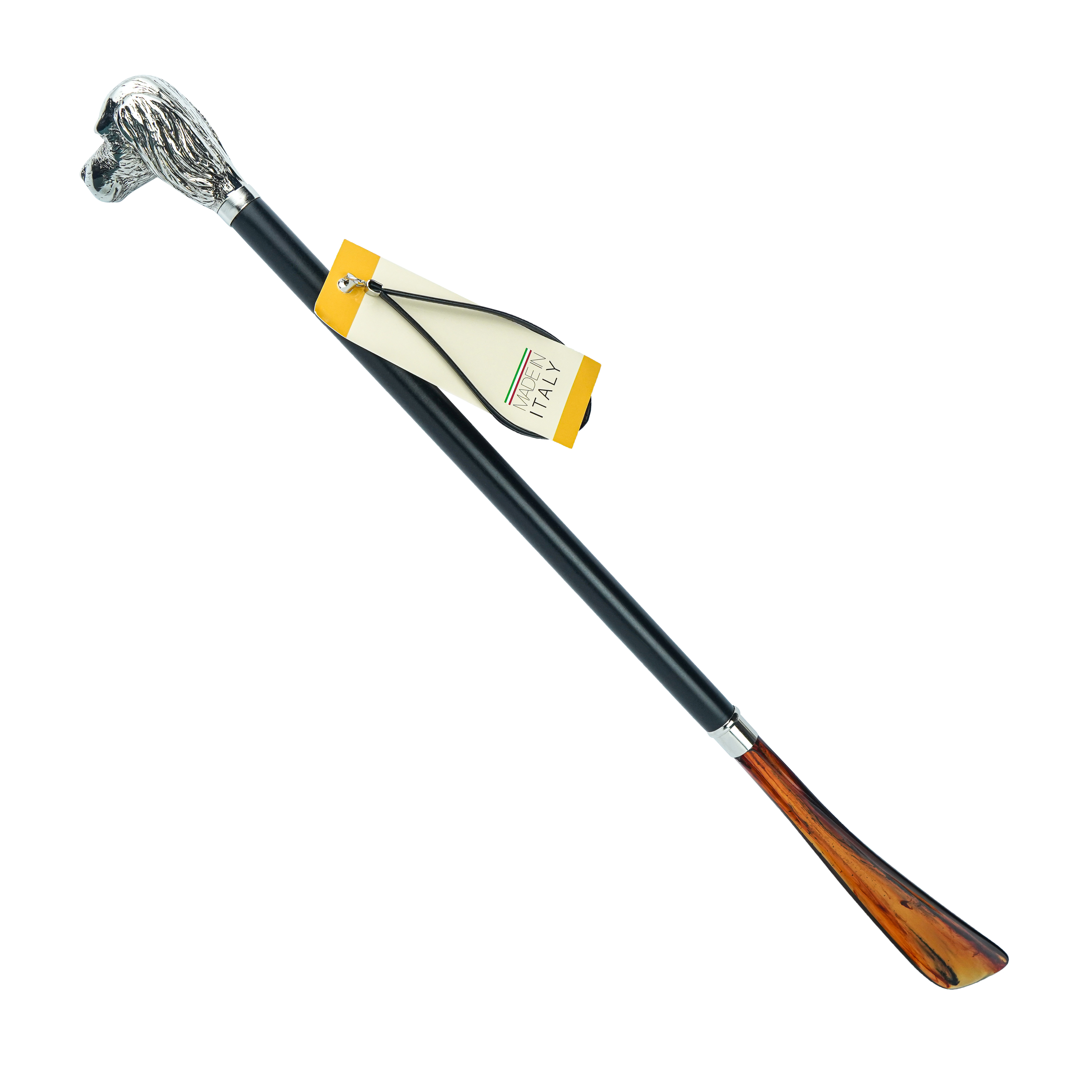 

Ложка для обуви SoloVIP собаки породы Кокер длина 70см никелированная ручка