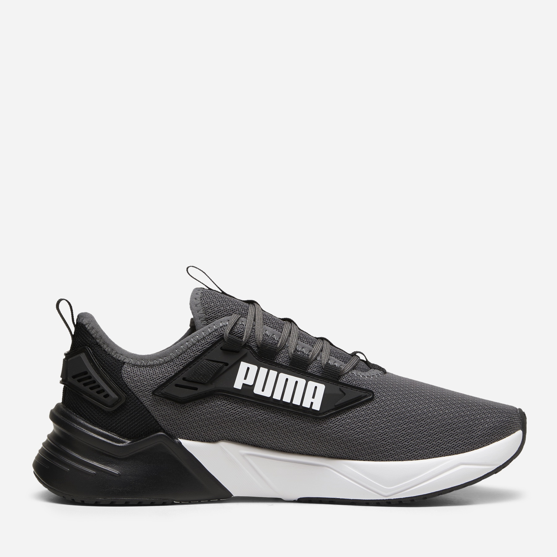 Акція на Чоловічі кросівки для бігу Puma Retaliate 3 37947810 43 (9UK) 28 см Puma Black-Cool Dark Gray від Rozetka