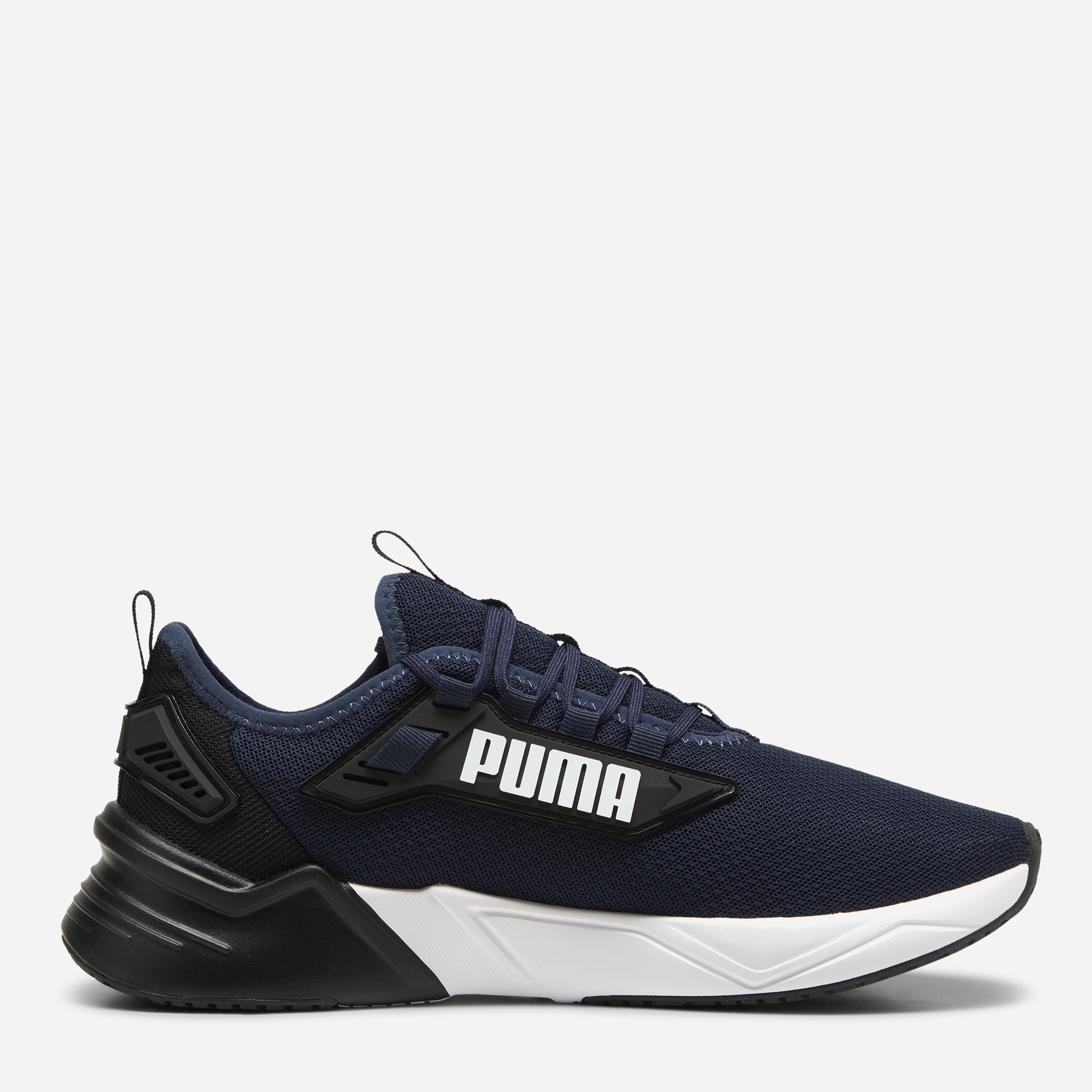 Акція на Чоловічі кросівки для бігу Puma Retaliate 3 37947811 40.5 (7UK) 26 см Club Navy-Puma Black-Puma White від Rozetka