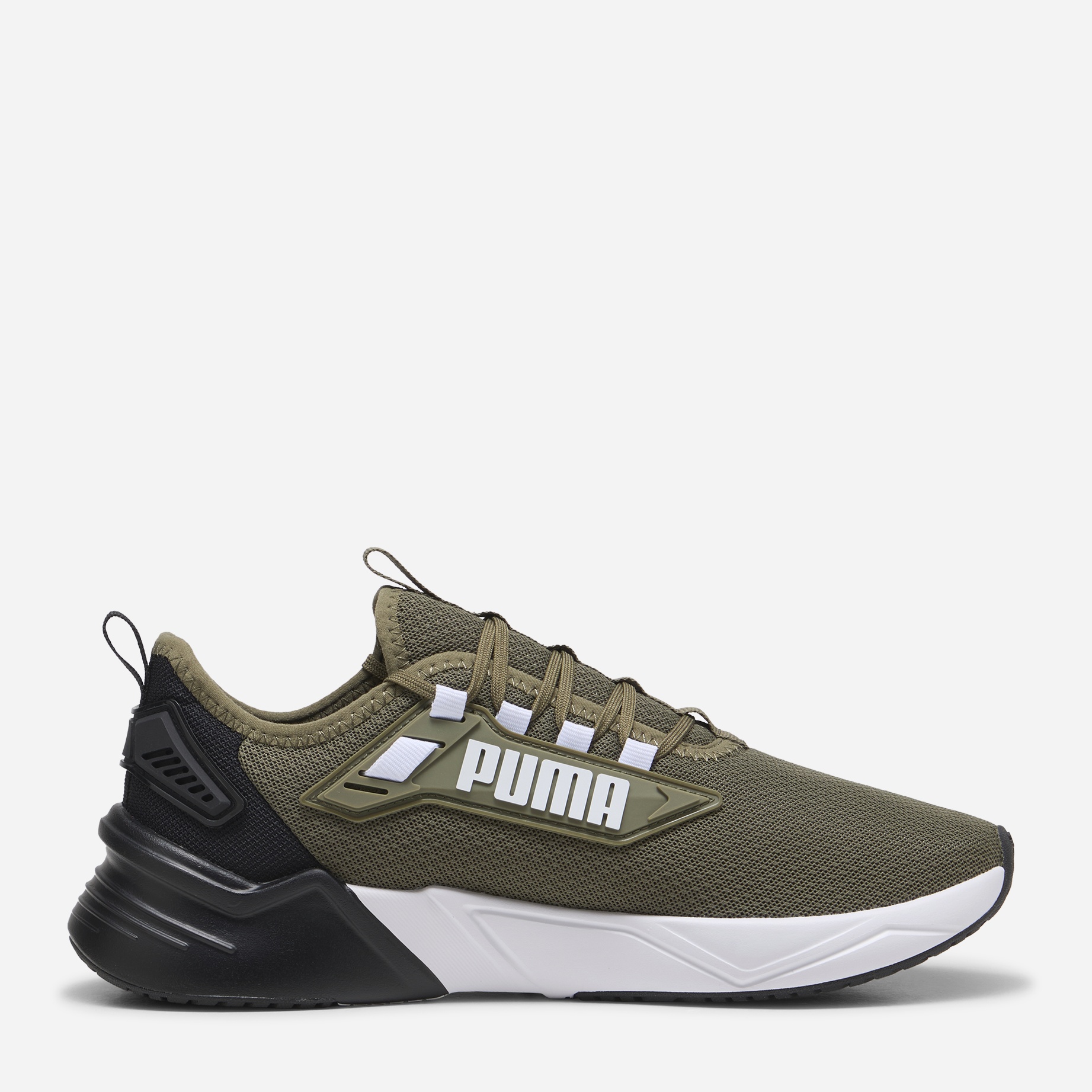 Акція на Чоловічі кросівки для бігу Puma Retaliate 3 37947816 41 (7.5UK) 26.5 см Puma Olive-Puma Black від Rozetka