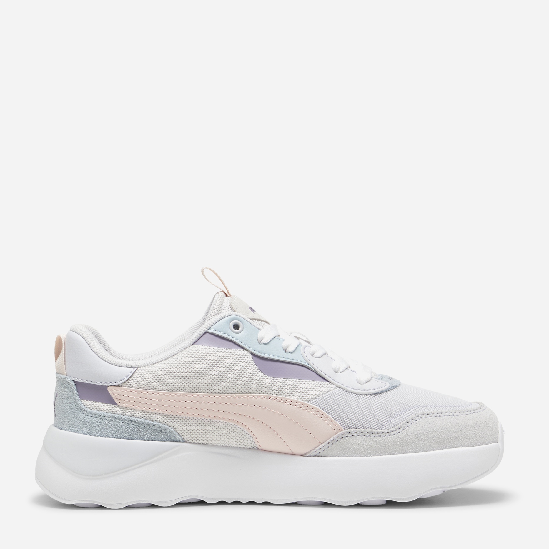 Акція на Жіночі кросівки Puma Runtamed Platform 39232417 37 (4UK) 23 см Silver Mist-Island Pink-Feather Gray-Frosted Dew від Rozetka