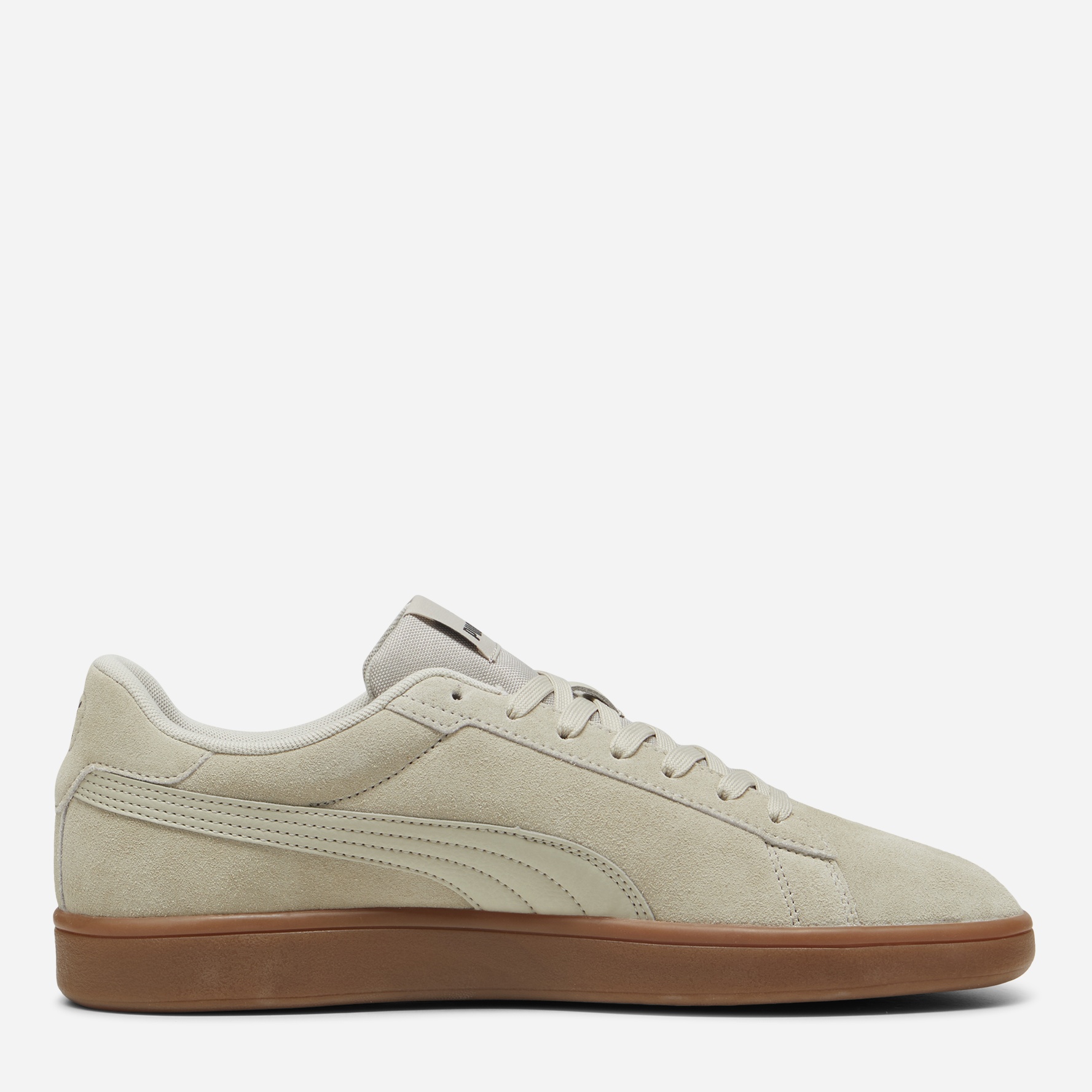 Акція на Жіночі кеди низькі Puma Smash 3.0 39098417 40 (6.5UK) 25.5 см Desert Dust-Puma Black-Gum від Rozetka