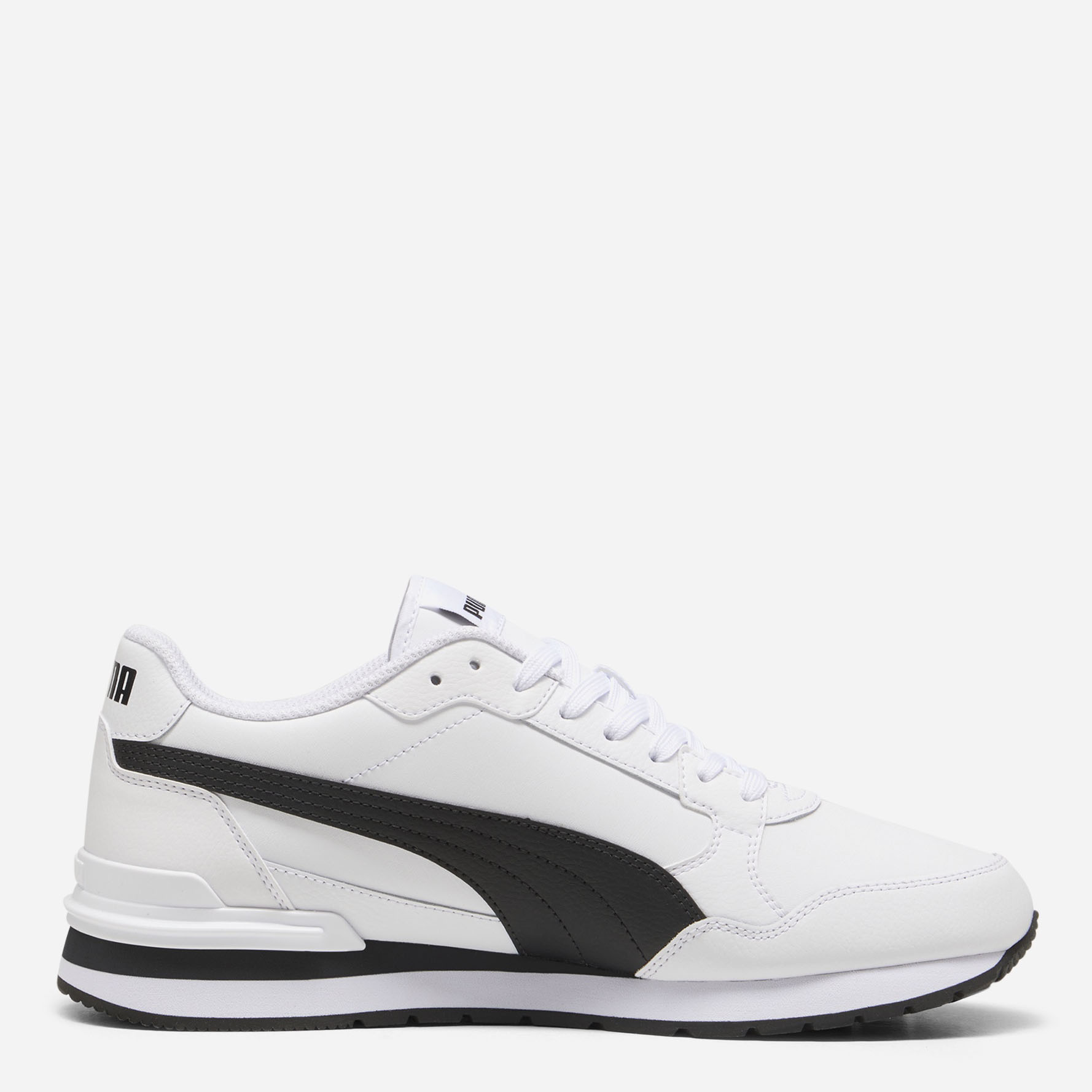 Акція на Чоловічі кросівки Puma ST Runner v4 L 39906802 40 (6.5UK) 25.5 см Puma White-Puma Black-Cast Iron від Rozetka