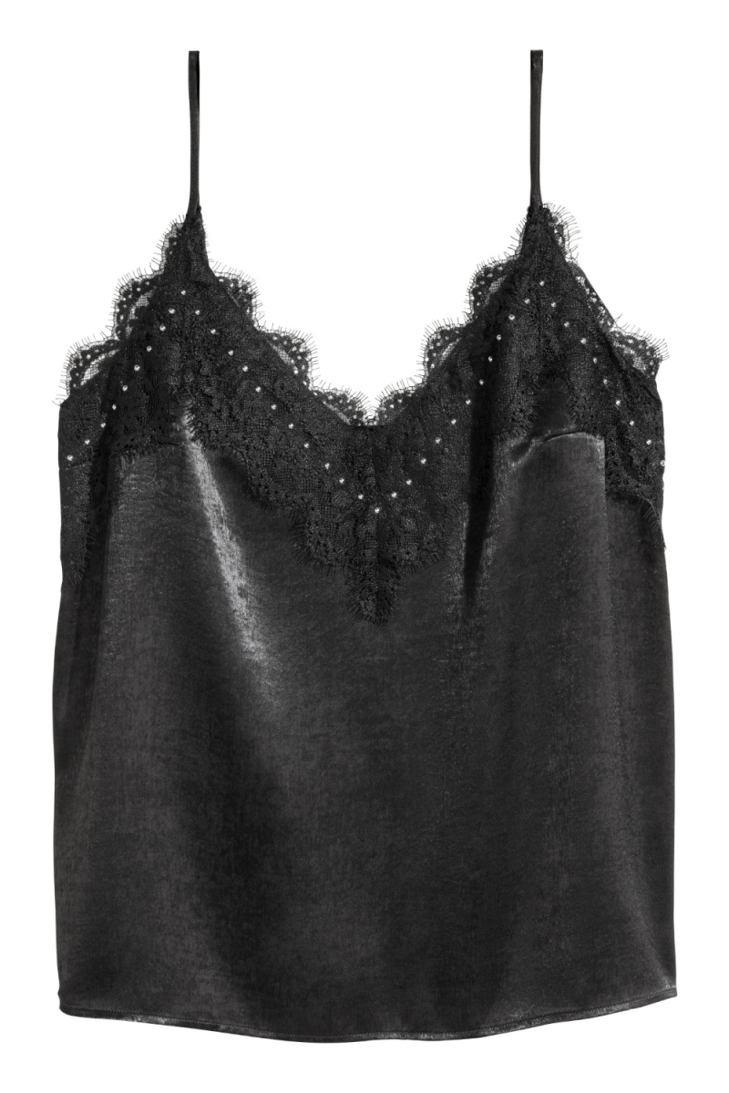 

Топ для женщины H&M 0546414006  Черный 63382, Топ для женщины H&M 0546414006 XS Черный 63382
