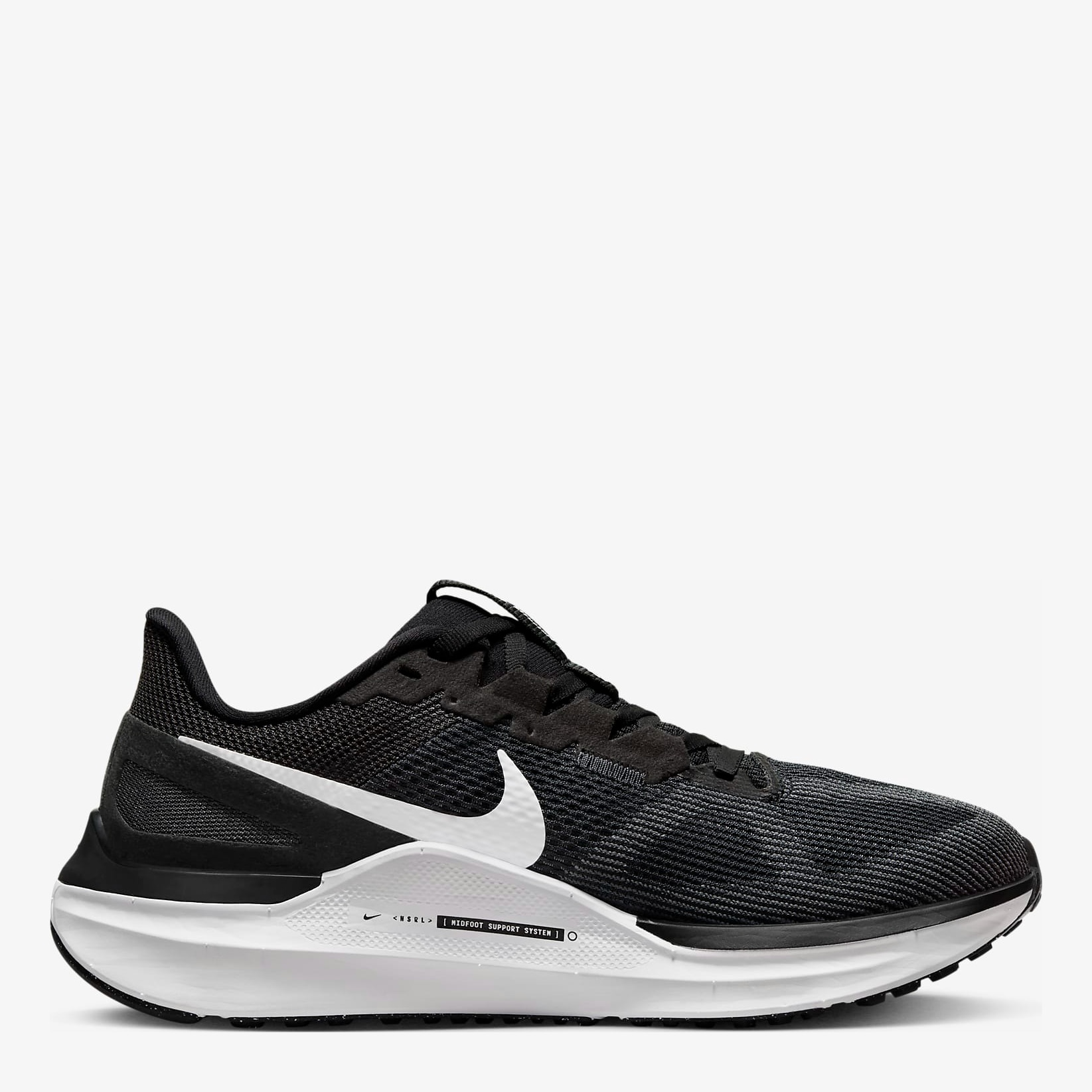 Акція на Жіночі кросівки для бігу Nike Air Zoom Structure 25 DJ7884-001 38 (7US) 24 см Чорні від Rozetka