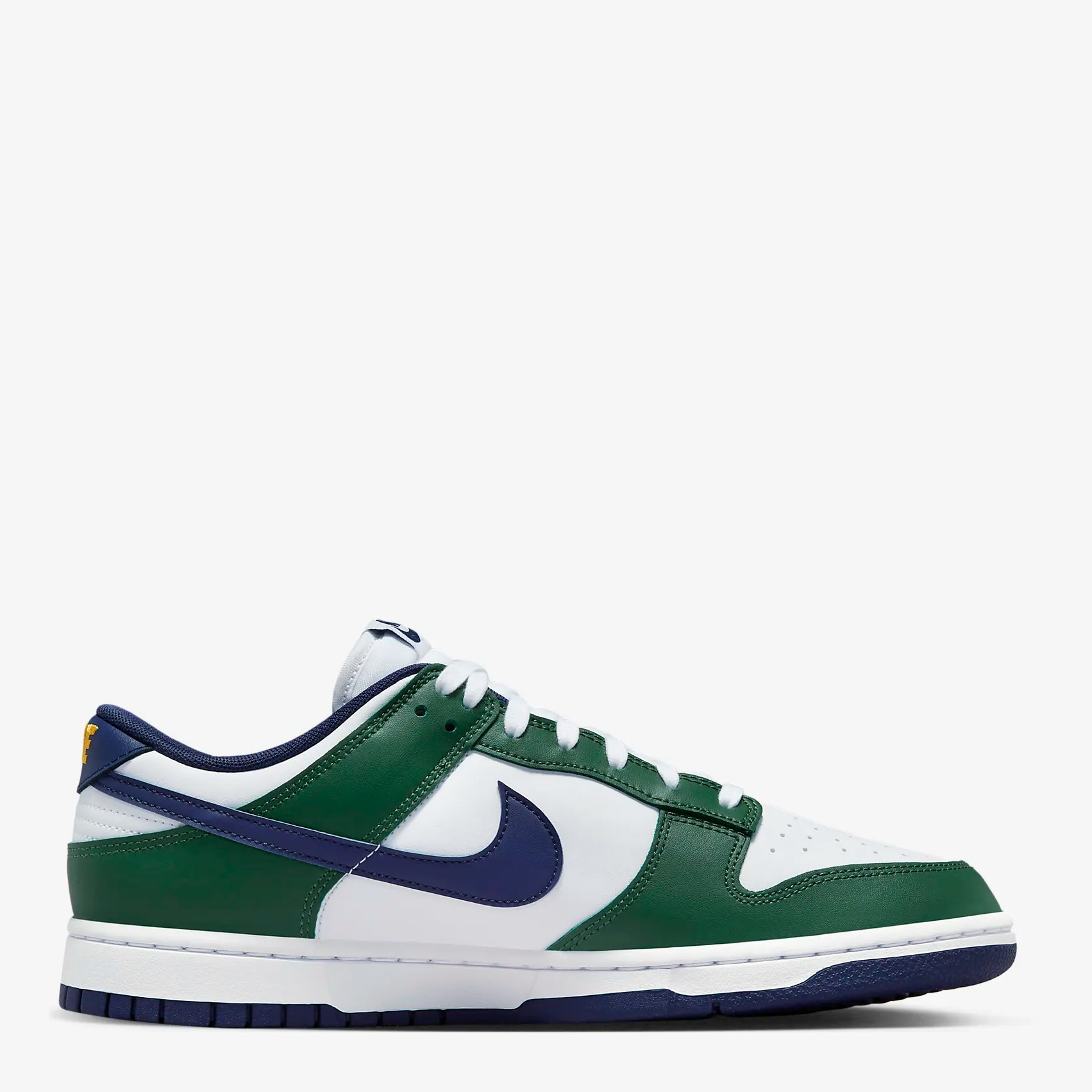 Акція на Чоловічі кеди низькі Nike Dunk Low FV6911-300 47 (12.5US) 30.5 см Білий/Зелений від Rozetka