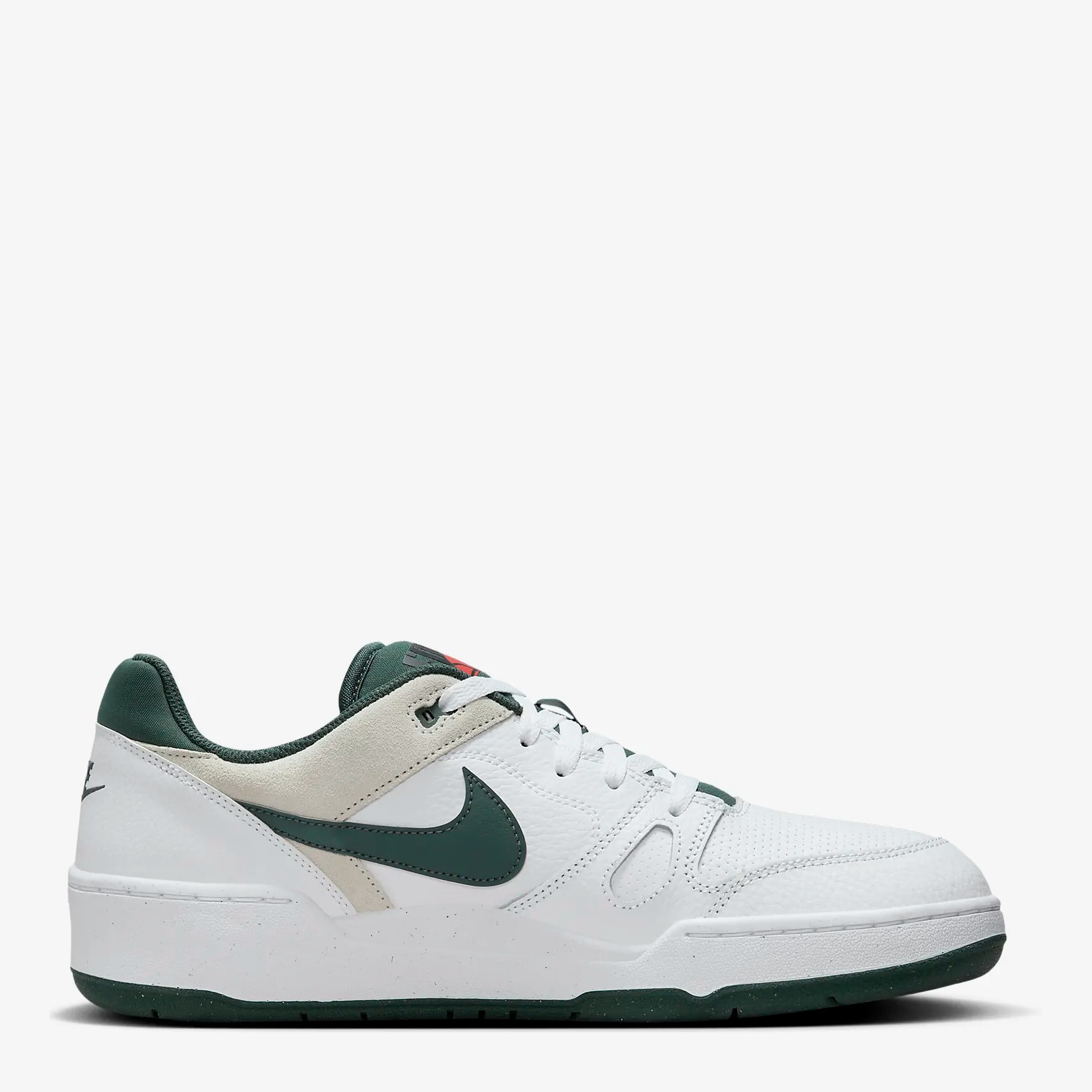 Акція на Чоловічі кеди низькі Nike Full Force Low Cob HF1739-100 45 (11US) 29 см Білий/Темно-зелений від Rozetka