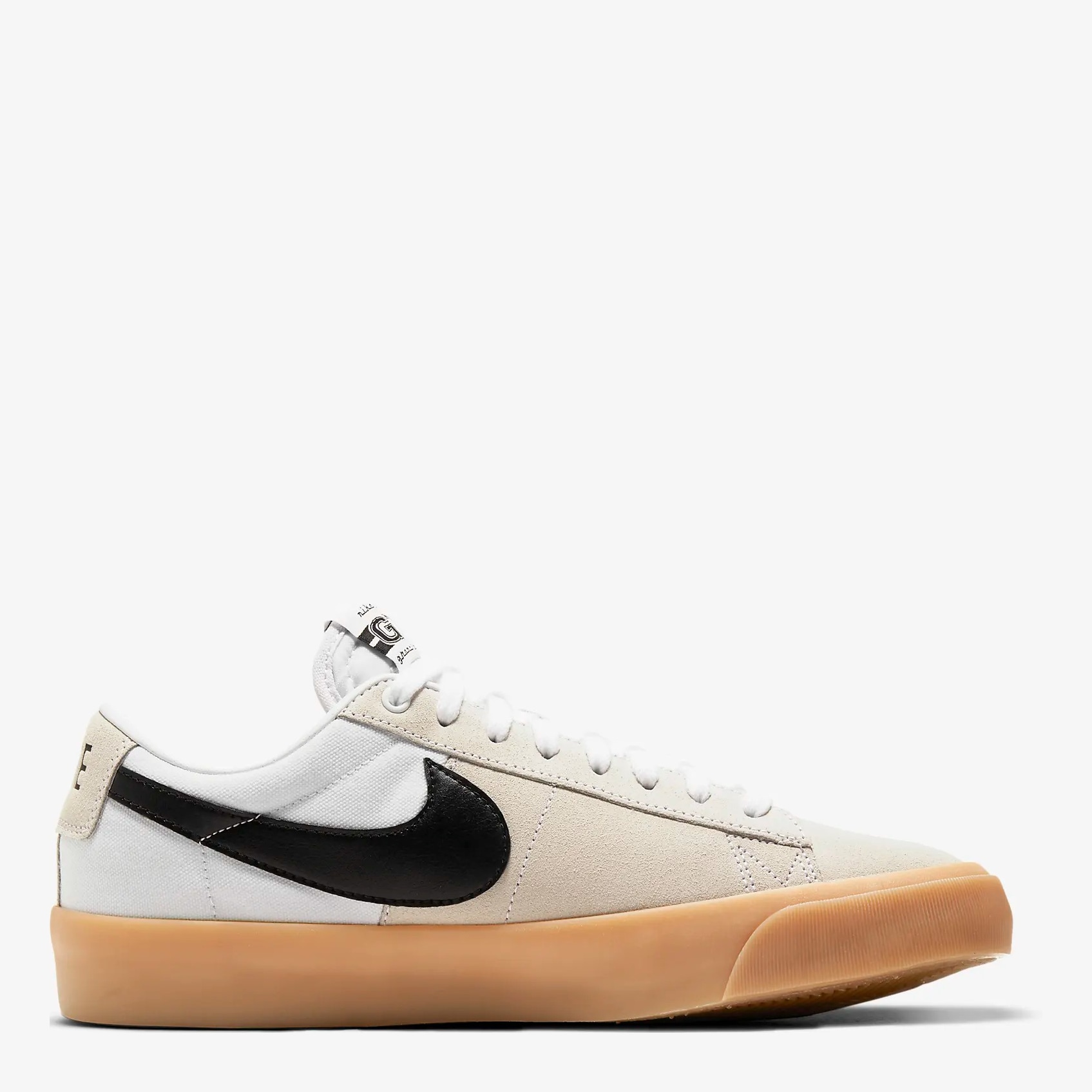 Акція на Чоловічі кеди низькі Nike Sb Zoom Blazer Low Pro Gt DC7695-100 40 (7US) 25 см Бежеві від Rozetka