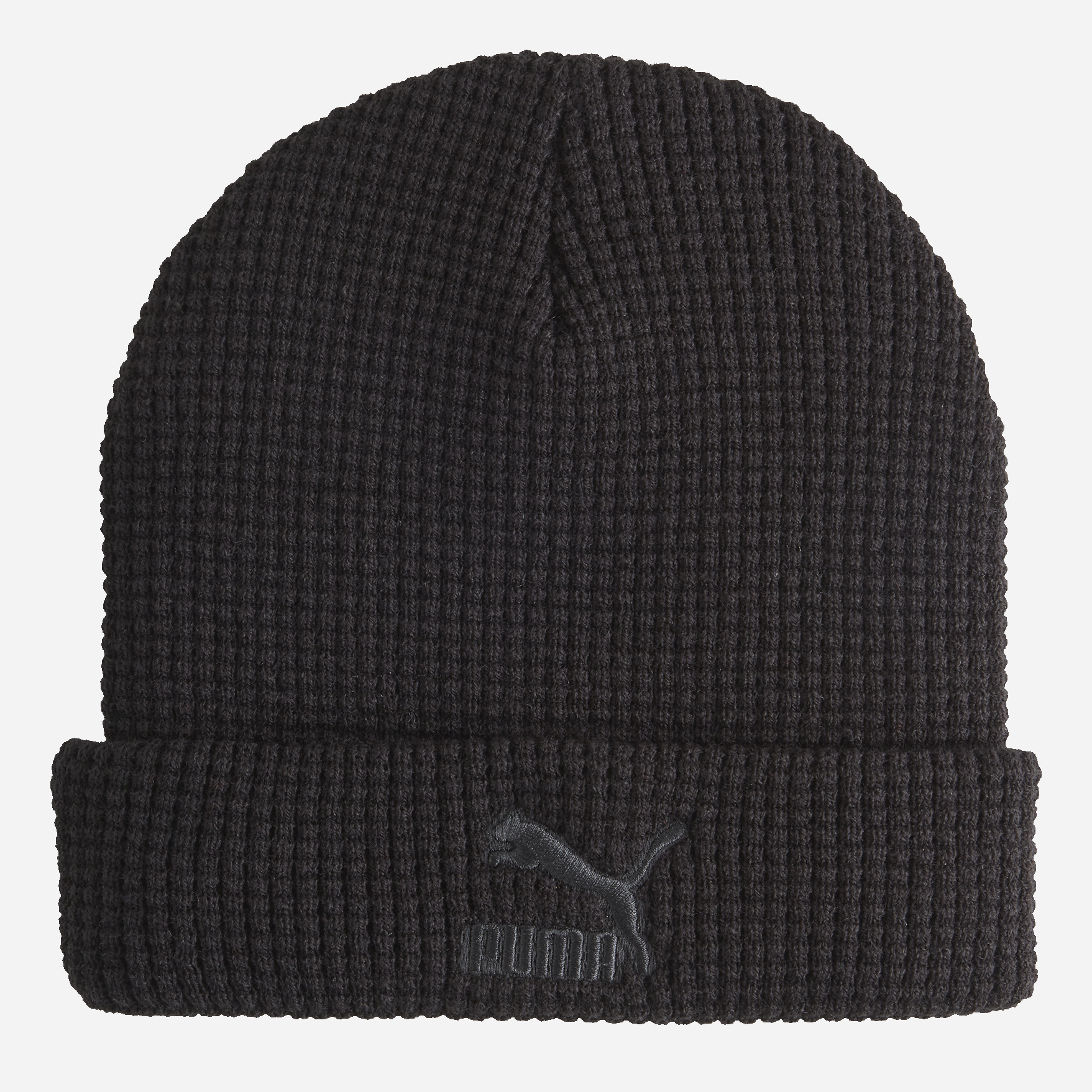 Акція на Шапка Puma Classics Mid Fit Beanie 02567701 One Size Чорна від Rozetka