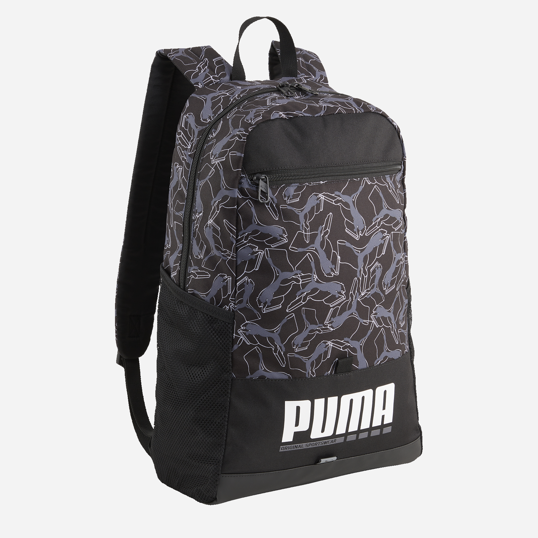 Акція на Рюкзак спортивний тканинний 21 л Puma Plus Backpack 09034607 Чорний від Rozetka