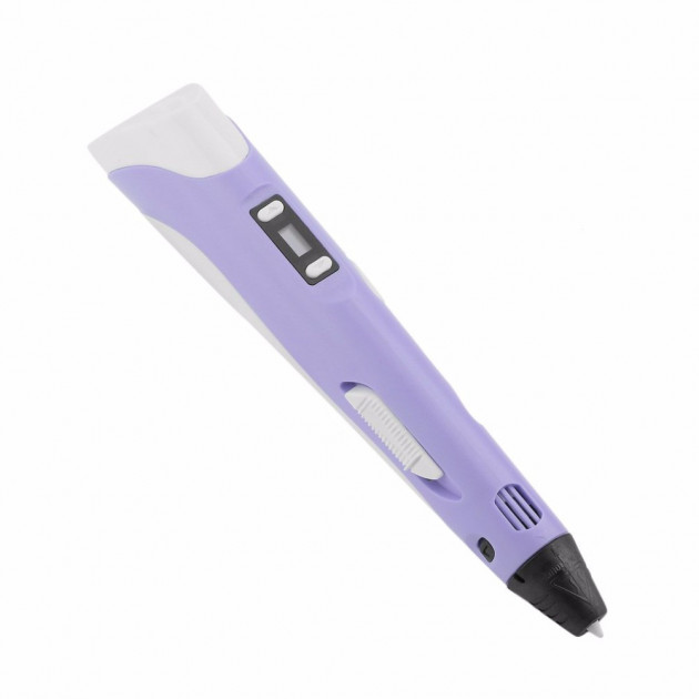 

3D ручка PEN-2 UTM c LCD дисплеем и набором пластика Фиолетовый