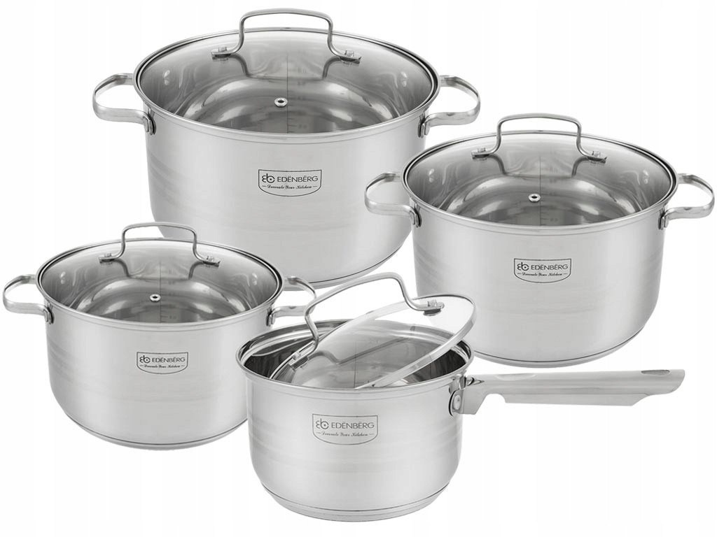

Набор посуды из 8 предметов Edenberg (EB-4072)