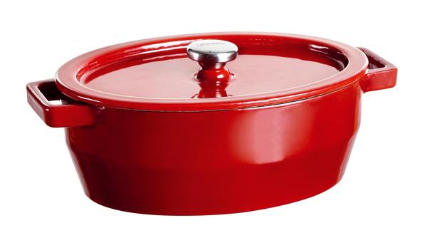 

Кастрюля Pyrex Slow Cook Red 3.8 л 29 см с крышкой