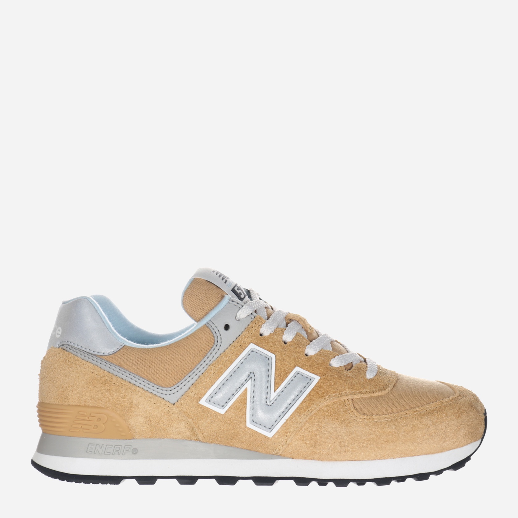 Акція на Жіночі кросівки New Balance 574 U574PGW 37.5 (5US) 23 см Бежевий/Сірий від Rozetka