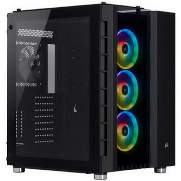 

Корпус Corsair Crystal 680X RGB Black (CC-9011168-WW) без БП